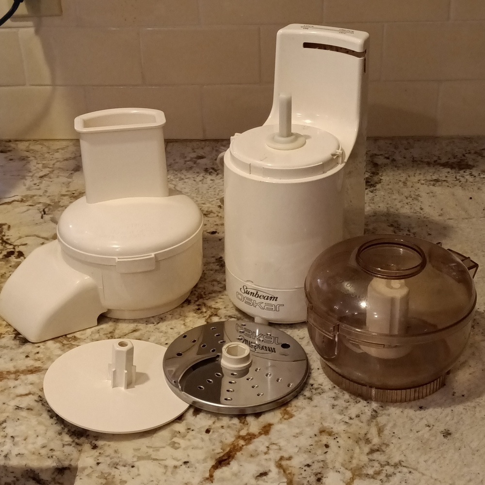 Vintage Sunbeam Oskar Mini Food Processor MADE IN FRANCE